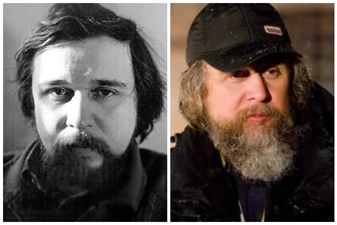 Андрей Эшпай в молодости и сейчас