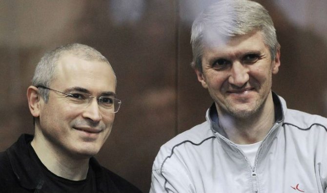 Михаил Ходорковский и Платон Лебедев