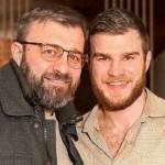 На фото: Михаил Пореченков и его сын Владимир