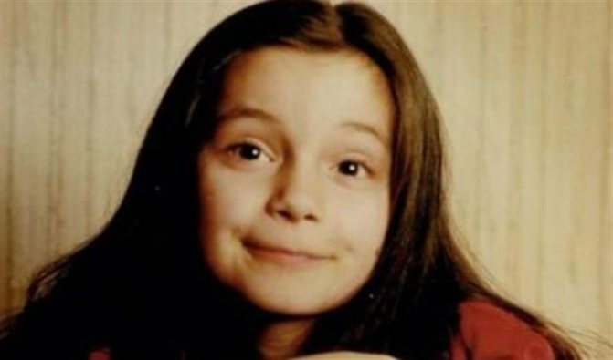 Ольга Орлова в детстве
