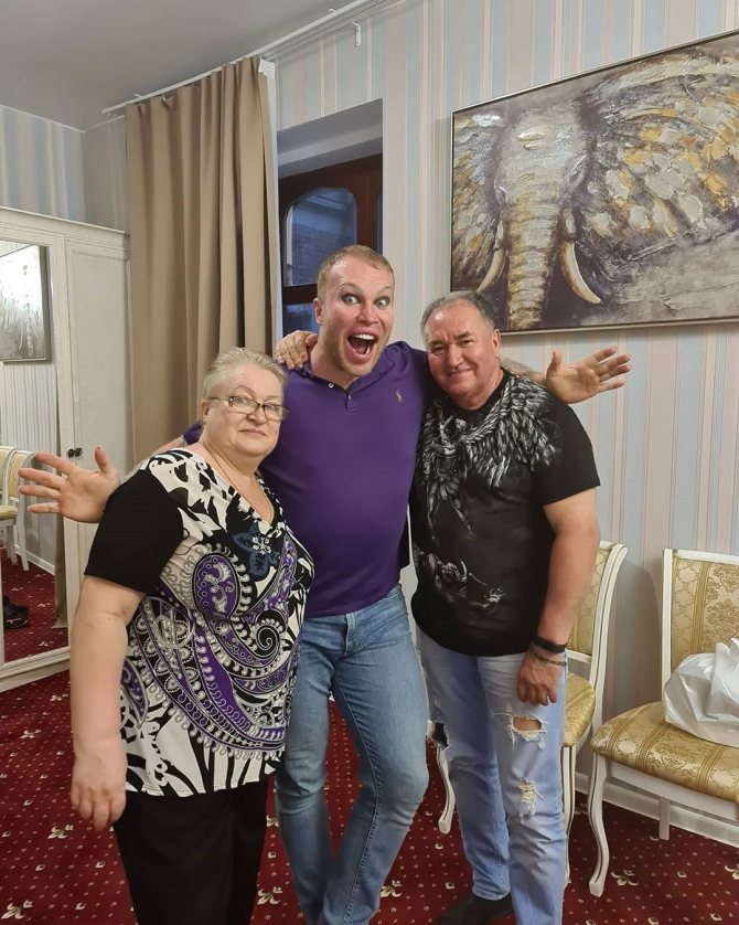 Семья Александра Шпака