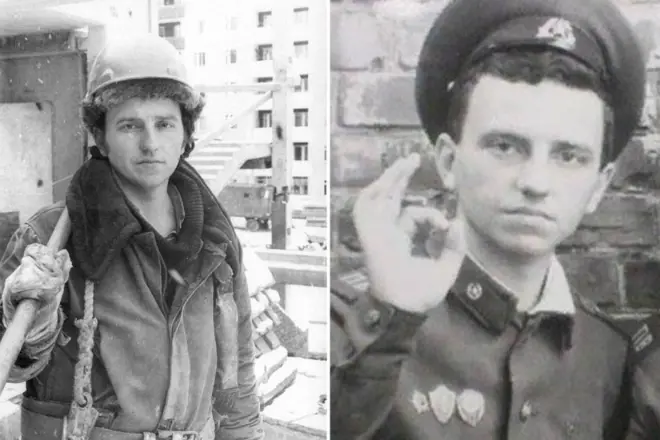 Владимир Шахрин в молодости